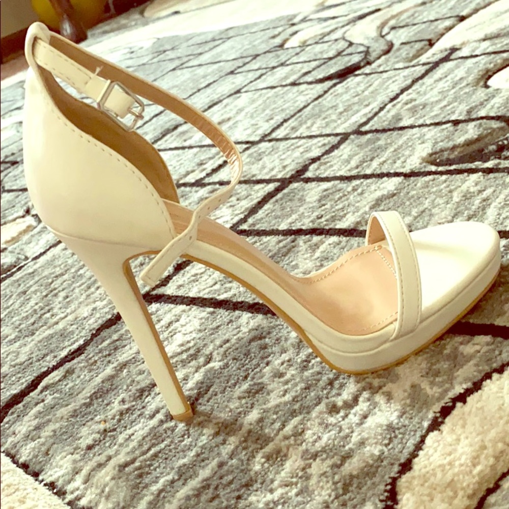 White heels